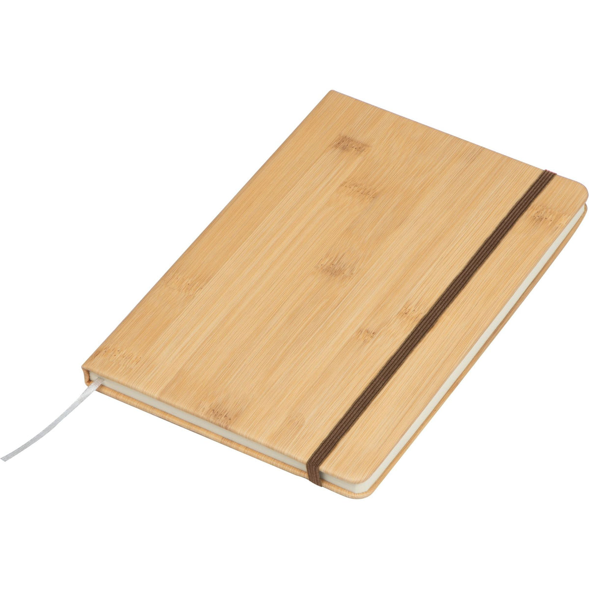 A5 Notizbuch in Holzoptik , beige