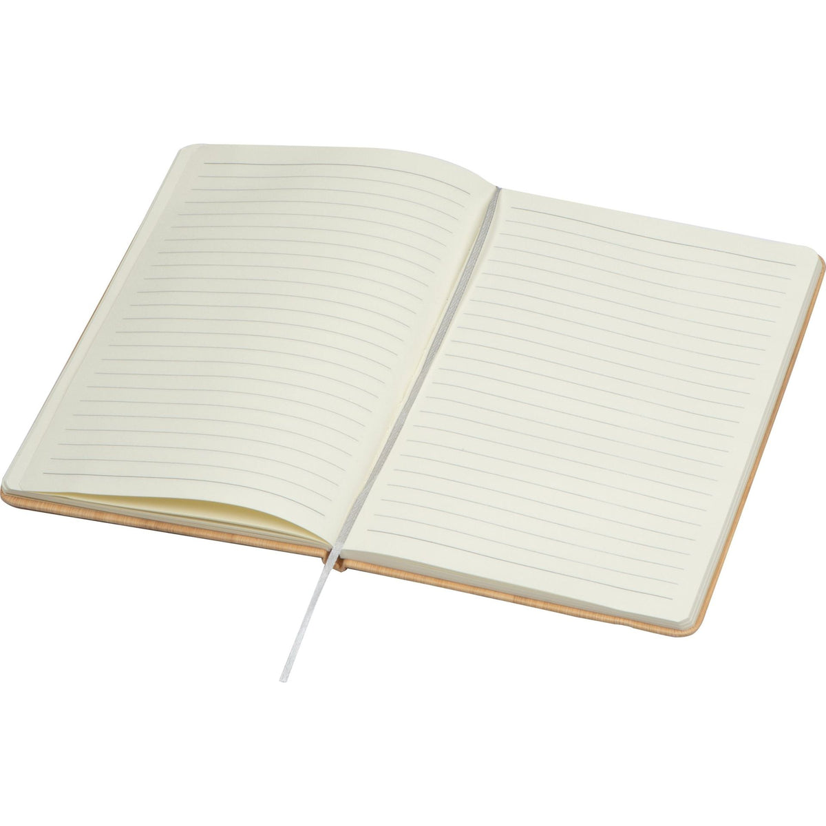 A5 Notizbuch in Holzoptik , beige